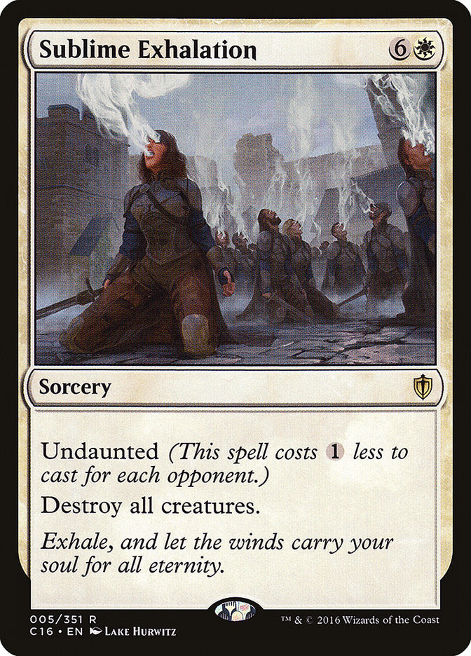 Sublime Exhalation [Commander 2016] | Game Haven TX