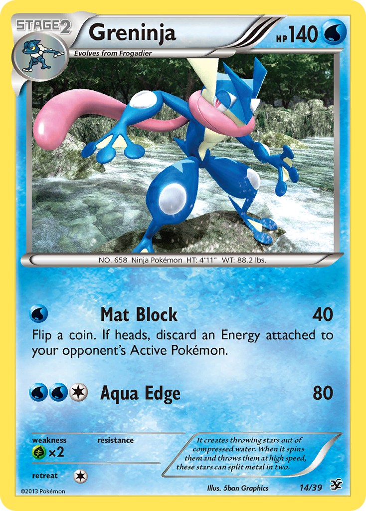 Greninja (14/39) [XY: Kalos Starter Set] | Game Haven TX