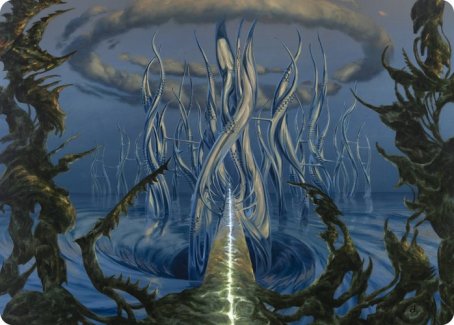 Tanglepool Bridge Art Card [Modern Horizons 2 Art Series] | Game Haven TX