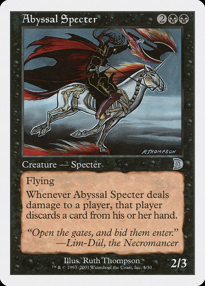 Abyssal Specter [Deckmasters] | Game Haven TX