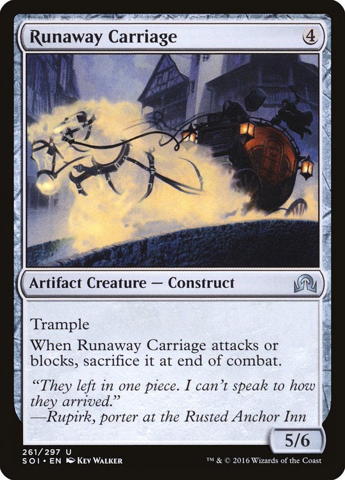 Runaway Carriage [Shadows over Innistrad] | Game Haven TX