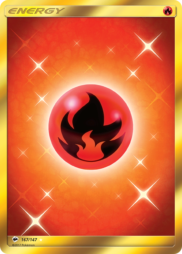 Fire Energy (167/147) [Sun & Moon: Burning Shadows] | Game Haven TX
