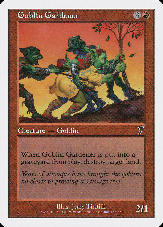 Goblin Gardener [Seventh Edition] | Game Haven TX