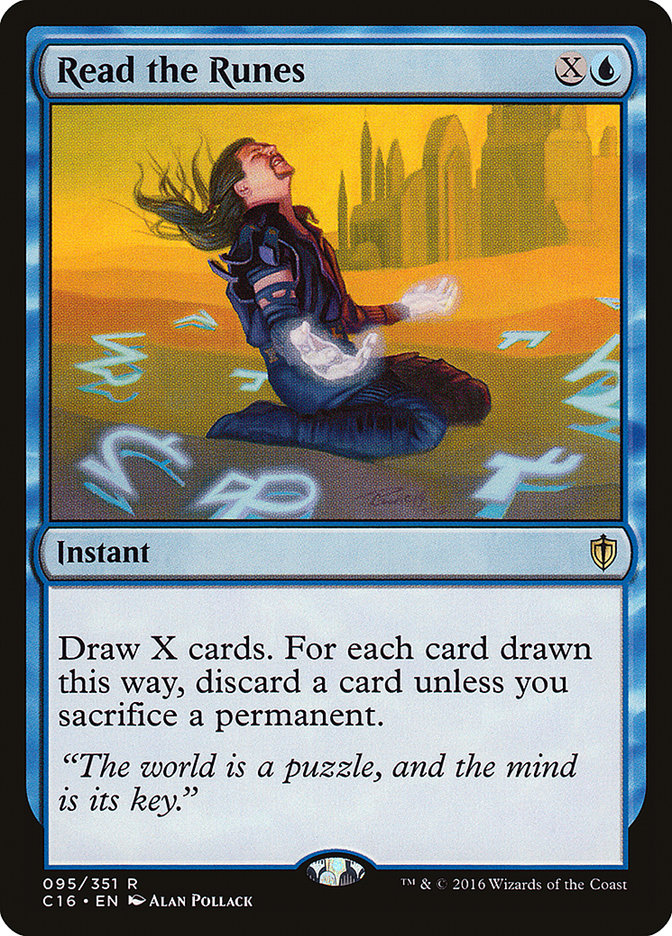 Read the Runes [Commander 2016] | Game Haven TX