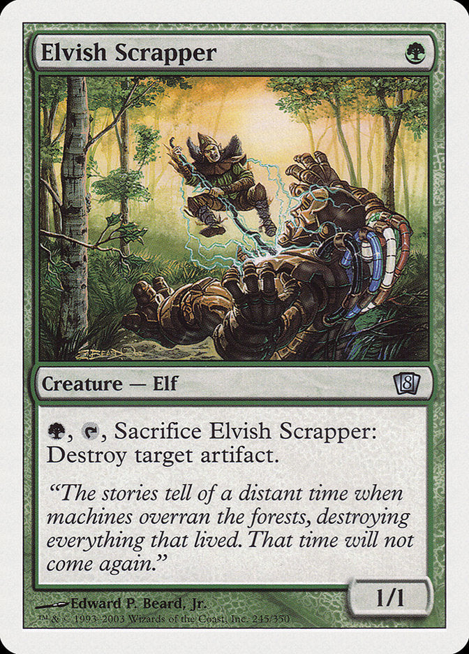 Elvish Scrapper [Eighth Edition] | Game Haven TX