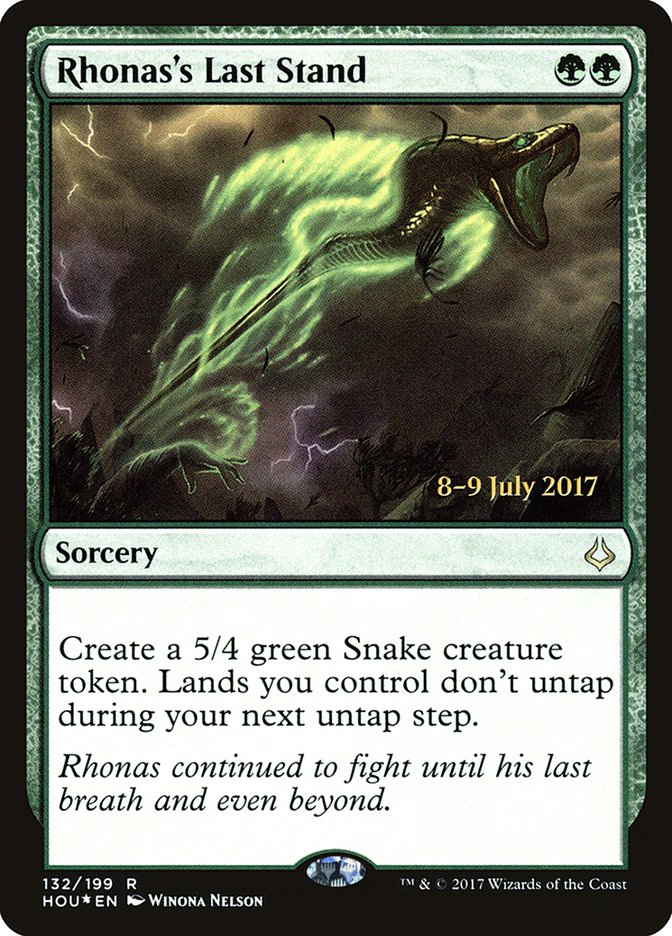 Rhonas's Last Stand [Hour of Devastation Promos] | Game Haven TX