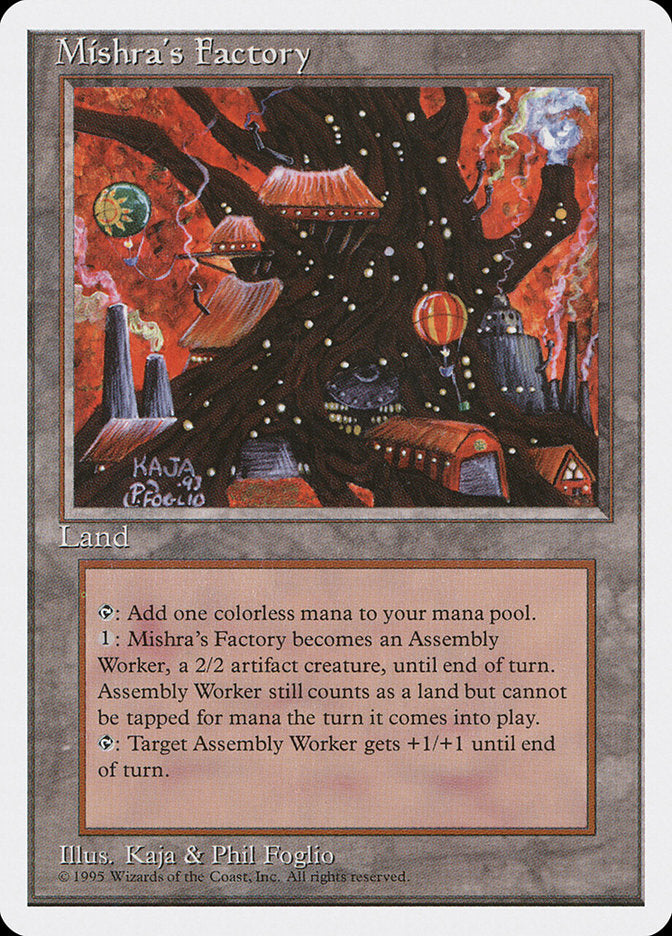 Mishra's Factory [Fourth Edition] | Game Haven TX