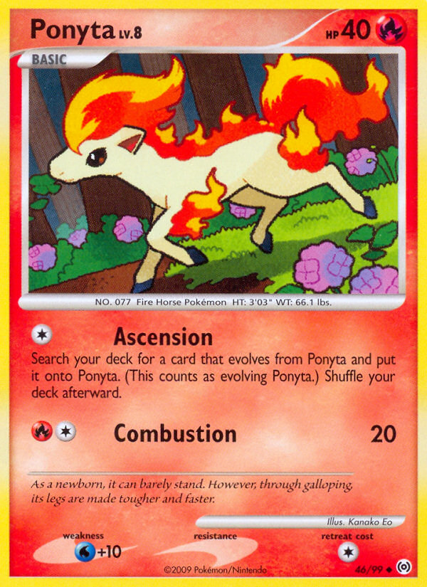 Ponyta (46/99) [Platinum: Arceus] | Game Haven TX