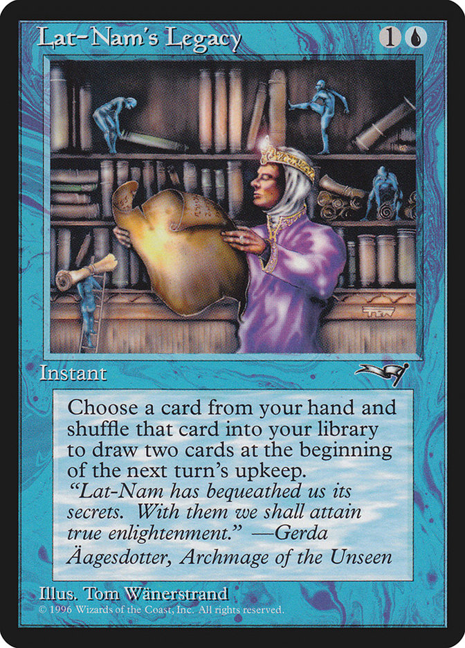 Lat-Nam's Legacy (Reading Scroll) [Alliances] | Game Haven TX