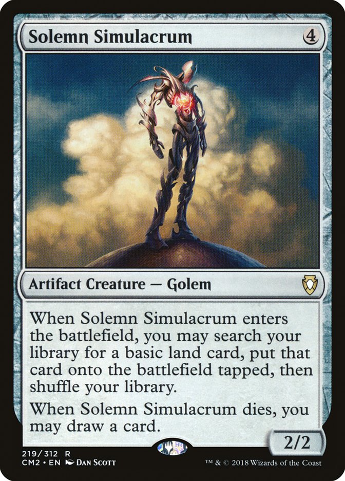 Solemn Simulacrum (219/312) [Commander Anthology Volume II] | Game Haven TX