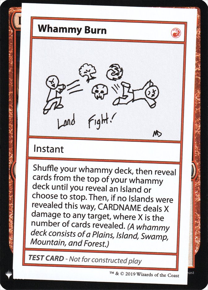 Whammy Burn [Mystery Booster Playtest Cards] | Game Haven TX