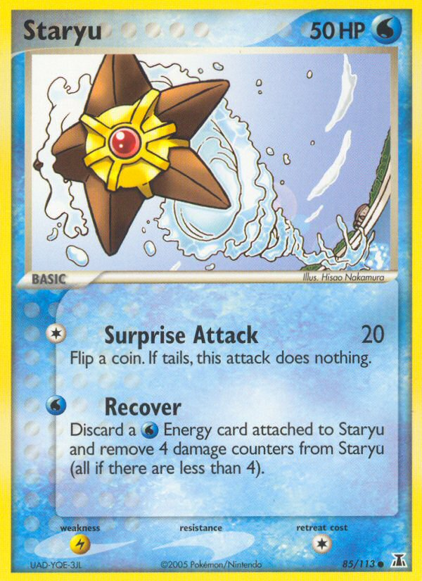Staryu (85/113) [EX: Delta Species] | Game Haven TX