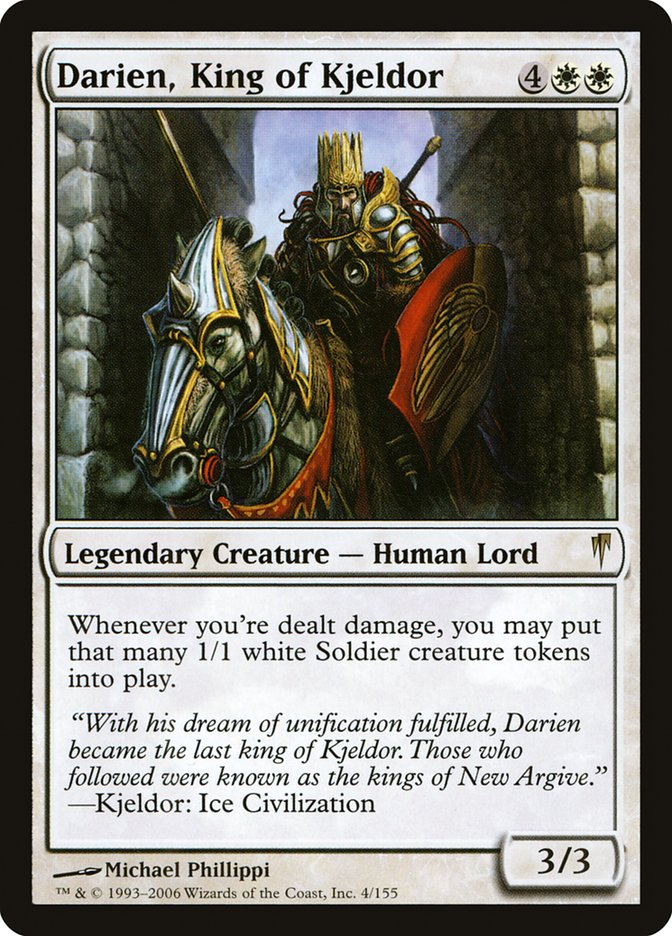 Darien, King of Kjeldor [Coldsnap] | Game Haven TX