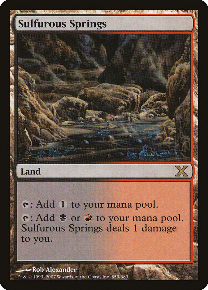 Sulfurous Springs [Tenth Edition] | Game Haven TX