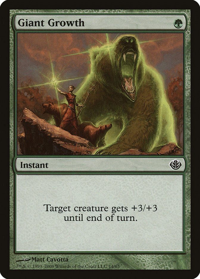 Giant Growth [Duel Decks: Garruk vs. Liliana] | Game Haven TX