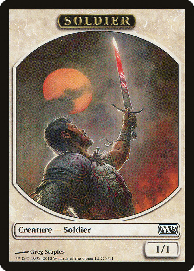 Soldier [Magic 2013 Tokens] | Game Haven TX