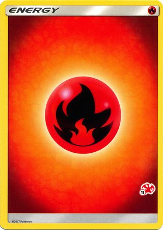 Fire Energy (Charizard Stamp #11) [Battle Academy 2020] | Game Haven TX