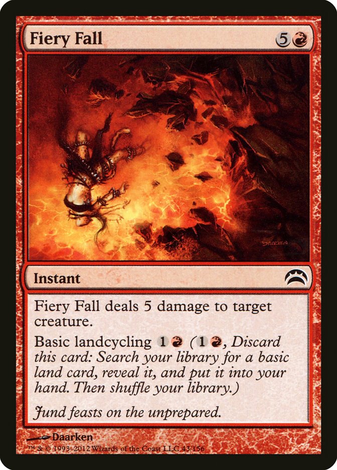 Fiery Fall [Planechase 2012] | Game Haven TX