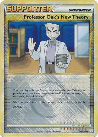 Professor Oak's New Theory (101/123) (League Promo) [HeartGold & SoulSilver: Base Set] | Game Haven TX