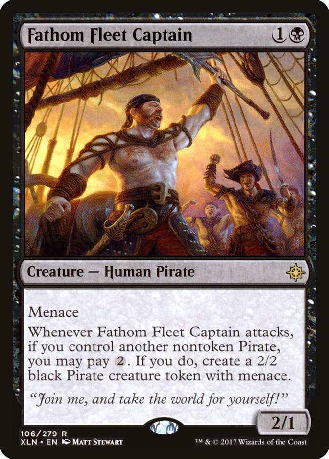 Fathom Fleet Captain [Ixalan] | Game Haven TX