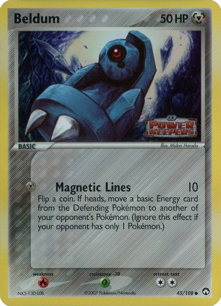 Beldum (45/108) (Stamped) [EX: Power Keepers] | Game Haven TX