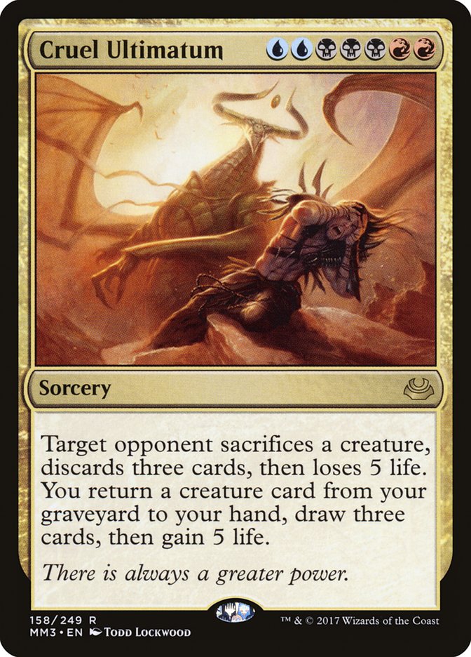 Cruel Ultimatum [Modern Masters 2017] | Game Haven TX
