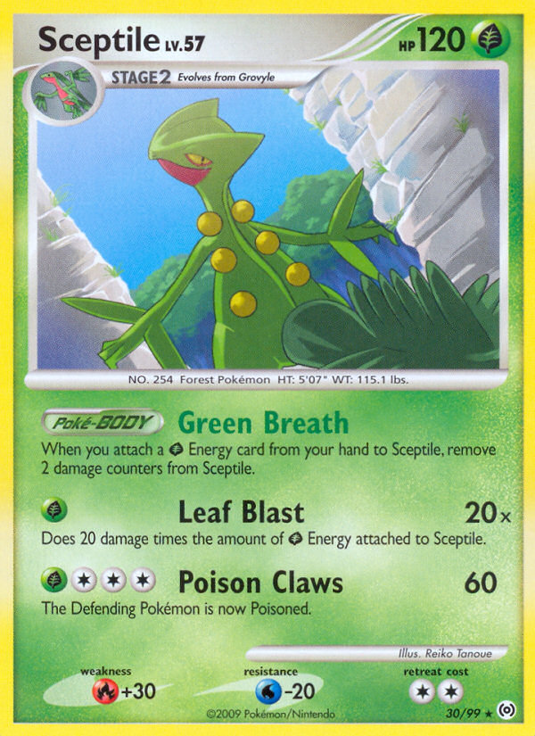 Sceptile (30/99) [Platinum: Arceus] | Game Haven TX