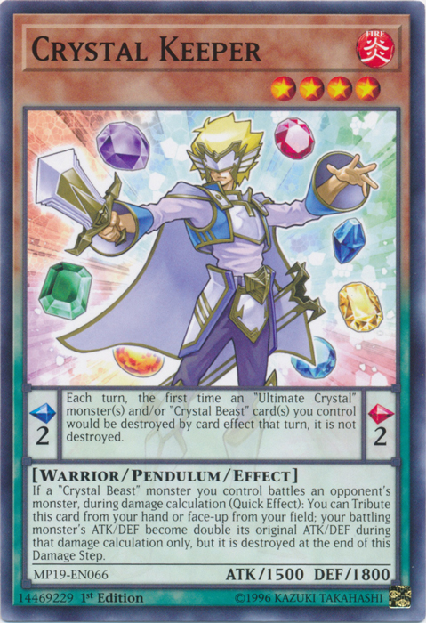 Crystal Keeper [MP19-EN066] Common | Game Haven TX