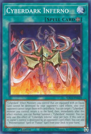 Cyberdark Inferno [SDCS-EN028] Common | Game Haven TX
