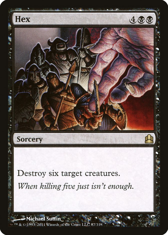 Hex [Commander 2011] | Game Haven TX