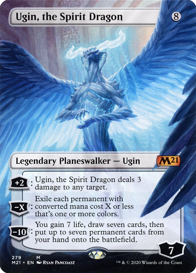 Ugin, the Spirit Dragon (Extended) (279) [Core Set 2021] | Game Haven TX