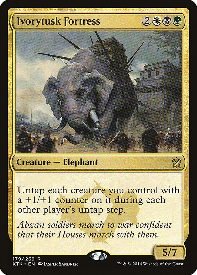 Ivorytusk Fortress [Khans of Tarkir] | Game Haven TX