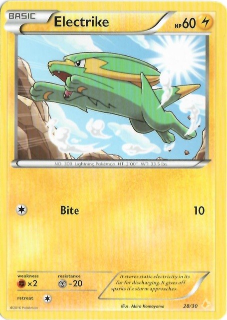 Electrike (28/30) [XY: Trainer Kit 3 - Pikachu Libre] | Game Haven TX