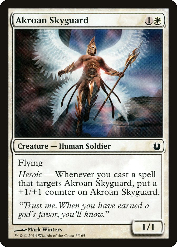 Akroan Skyguard [Born of the Gods] | Game Haven TX