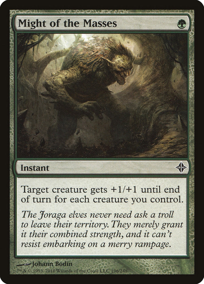 Might of the Masses [Rise of the Eldrazi] | Game Haven TX