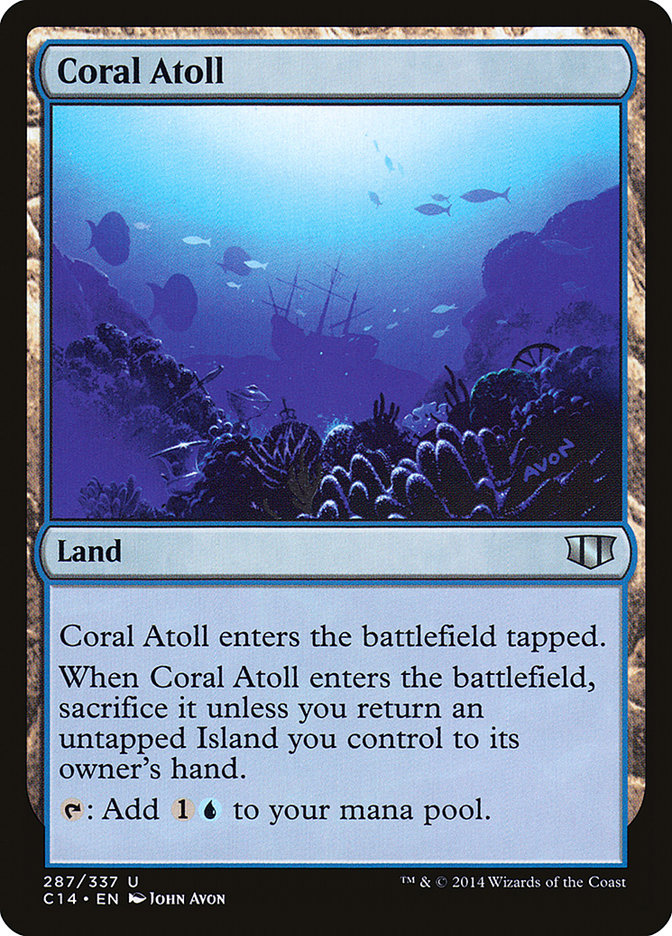 Coral Atoll [Commander 2014] | Game Haven TX