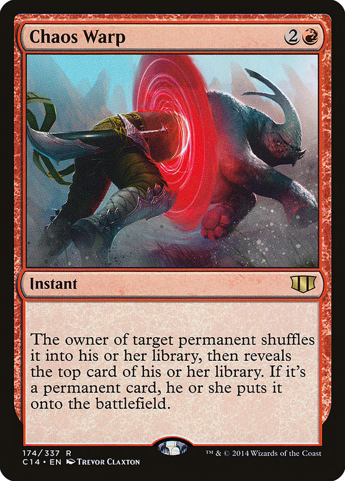 Chaos Warp [Commander 2014] | Game Haven TX