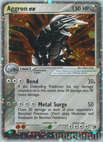 Aggron ex (95/100) [EX: Sandstorm] | Game Haven TX
