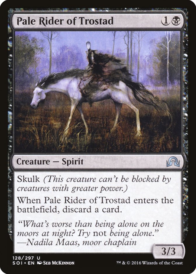 Pale Rider of Trostad [Shadows over Innistrad] | Game Haven TX
