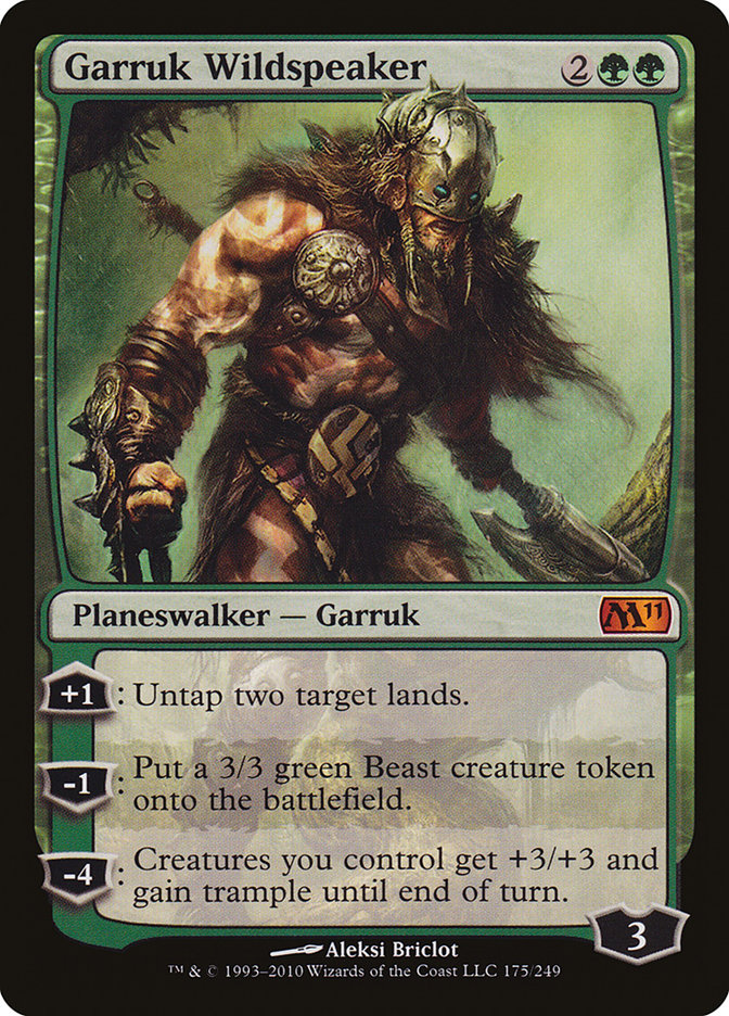 Garruk Wildspeaker [Magic 2011] | Game Haven TX