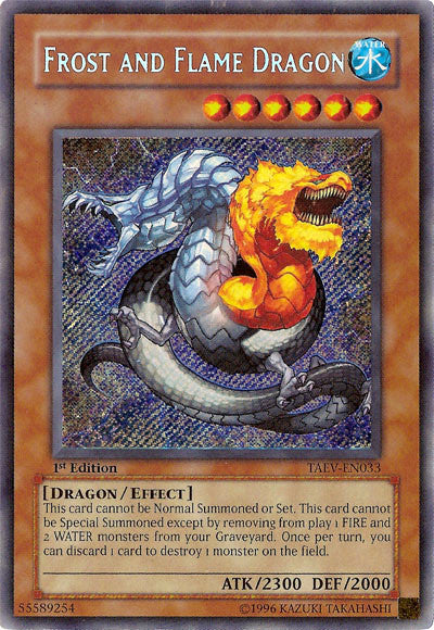 Frost and Flame Dragon [TAEV-EN033] Secret Rare | Game Haven TX