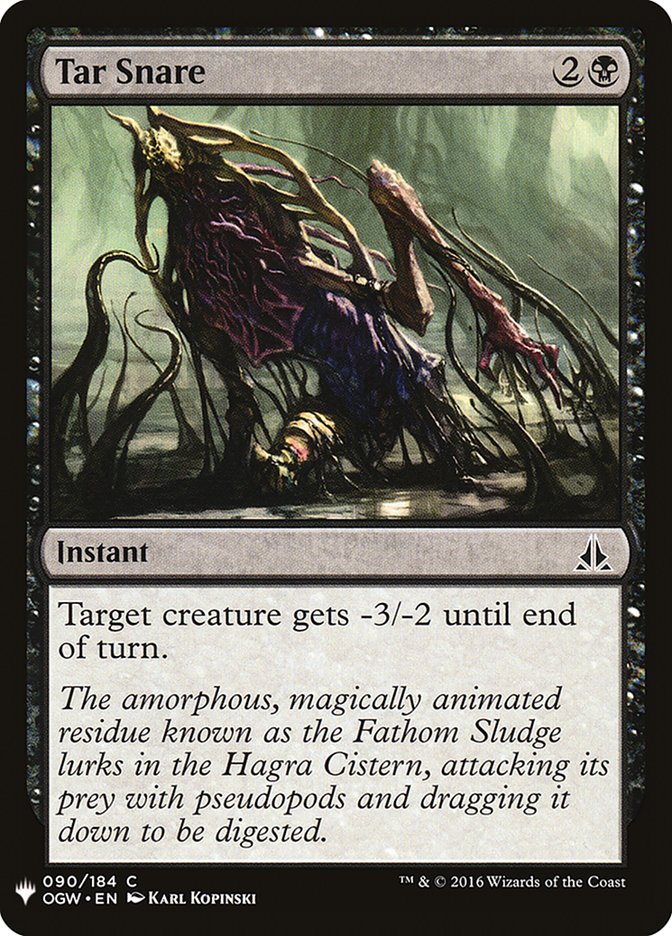 Tar Snare [Mystery Booster] | Game Haven TX