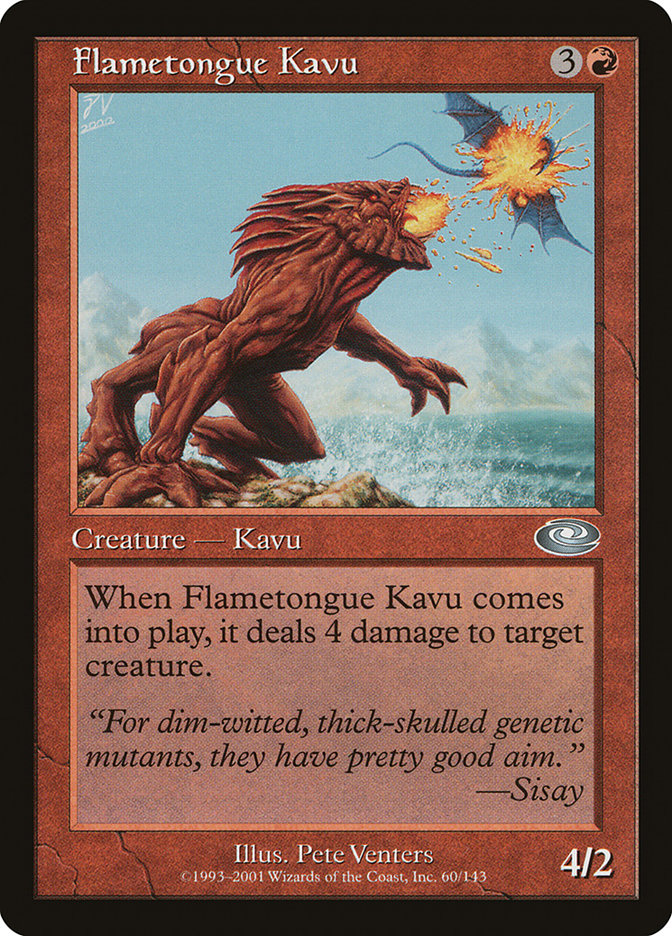 Flametongue Kavu [Planeshift] | Game Haven TX
