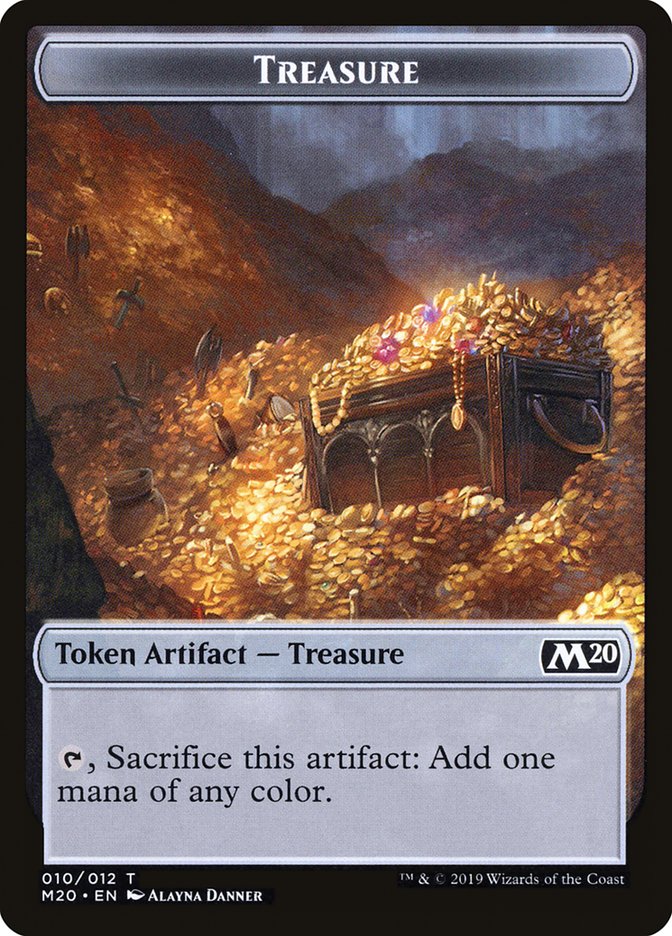 Treasure Token [Core Set 2020 Tokens] | Game Haven TX