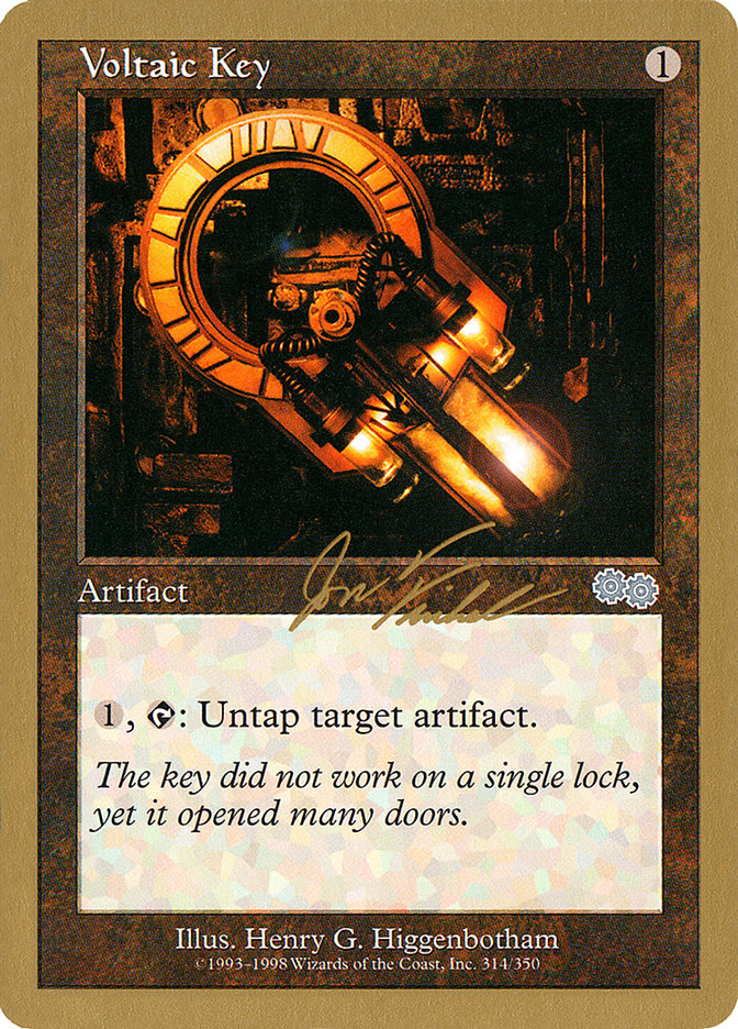 Voltaic Key (Jon Finkel) [World Championship Decks 2000] | Game Haven TX
