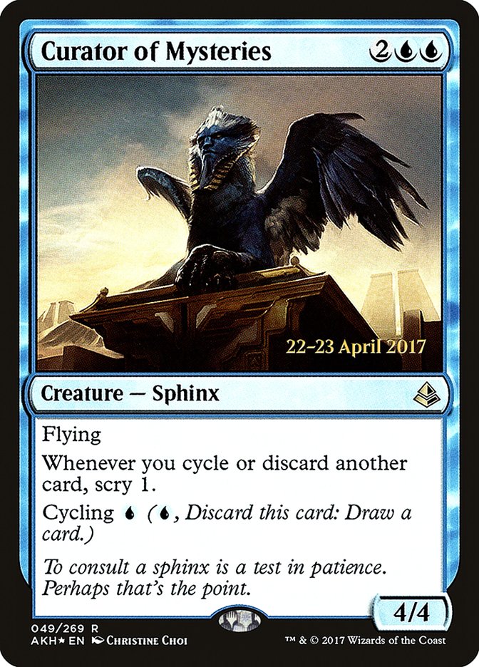 Curator of Mysteries [Amonkhet Promos] | Game Haven TX