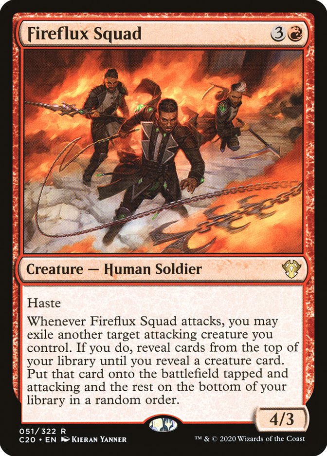 Fireflux Squad [Commander 2020] | Game Haven TX