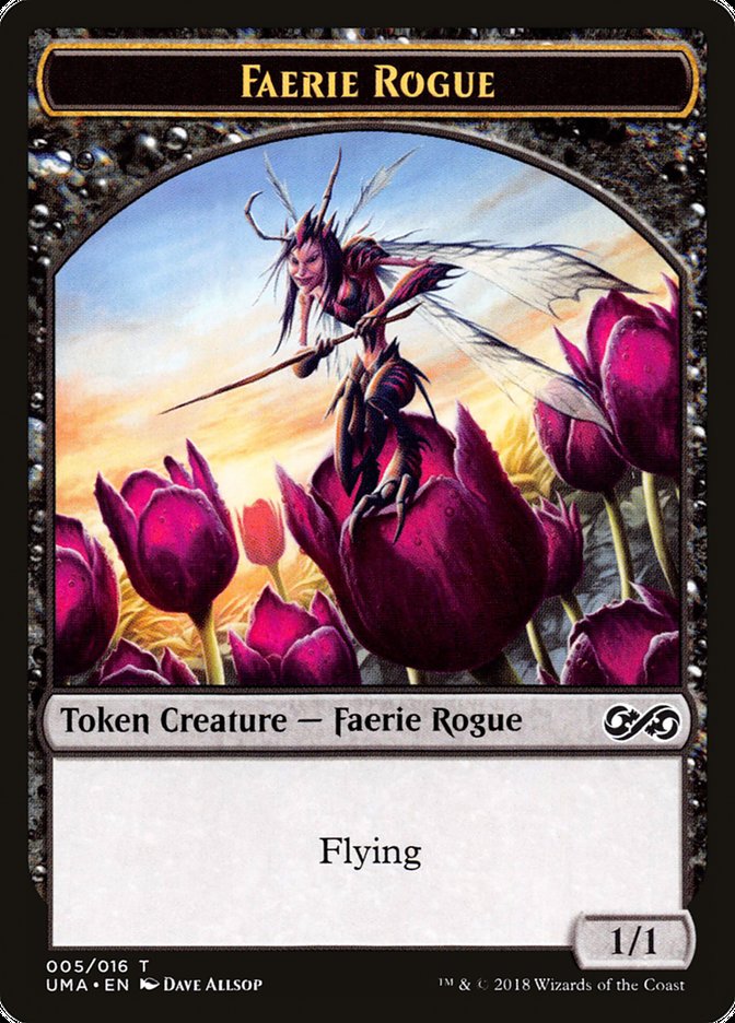 Faerie Rogue [Ultimate Masters Tokens] | Game Haven TX
