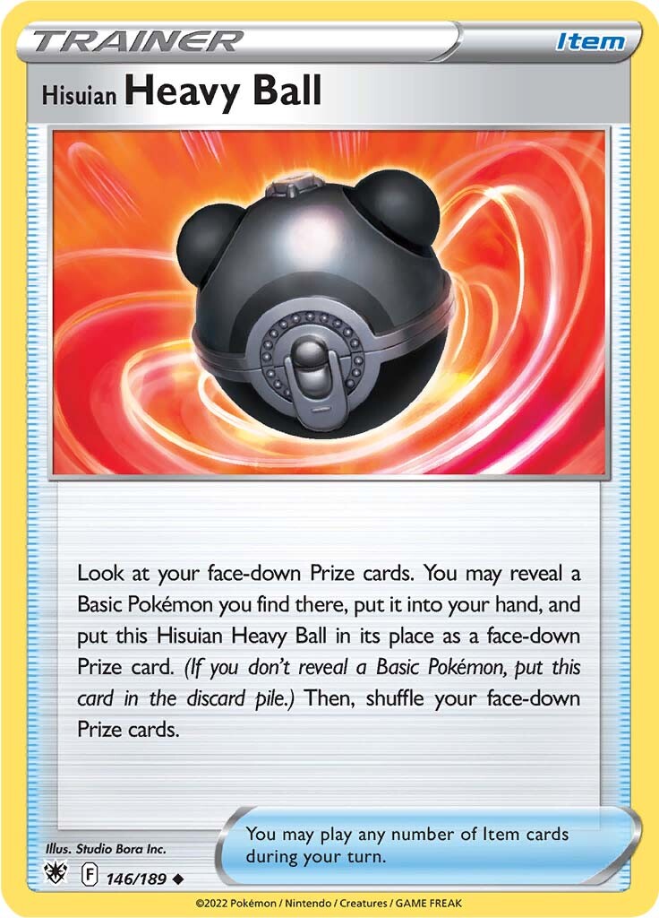 Hisuian Heavy Ball (146/189) [Sword & Shield: Astral Radiance] | Game Haven TX