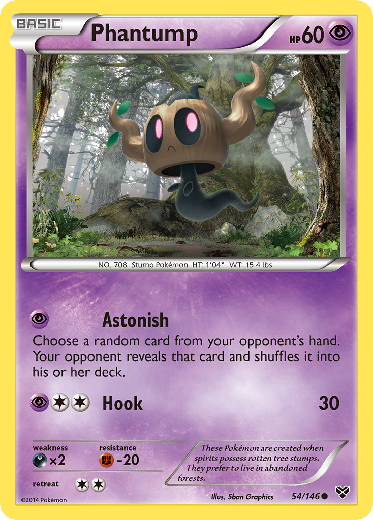 Phantump (54/146) [XY: Base Set] | Game Haven TX